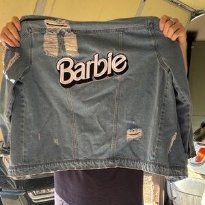 Barbie Distressed Denim Jacket